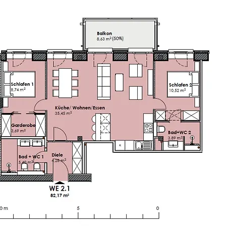 Apartment Prora - Familienfreundliche Mit Balkon, Waschmaschine, Trockner Und Gemeinschaftssauna - Dünenheide 2,1 Binz