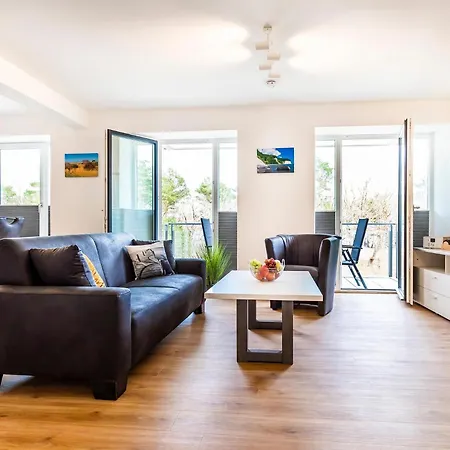 Prora - Ferienwohnung Mit Balkon Und Waschmaschine - Duenenheide 2,1 빈츠